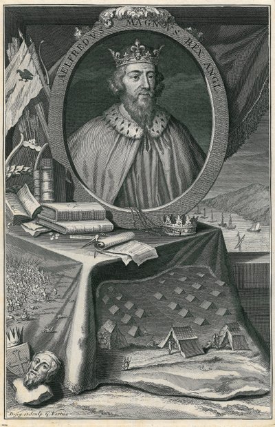 King Alfred by George Vertue